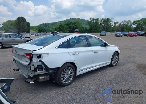 2015 Hyundai Sonata Limited from USA, damaged, VIN 5NPE34AF7FH033726